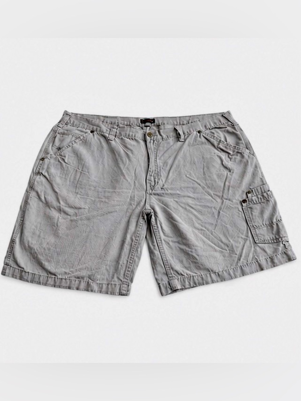 Wolverine Gray Cargo Work Shorts Men’s Size 42 Utility Cotton Outdoor Hiking